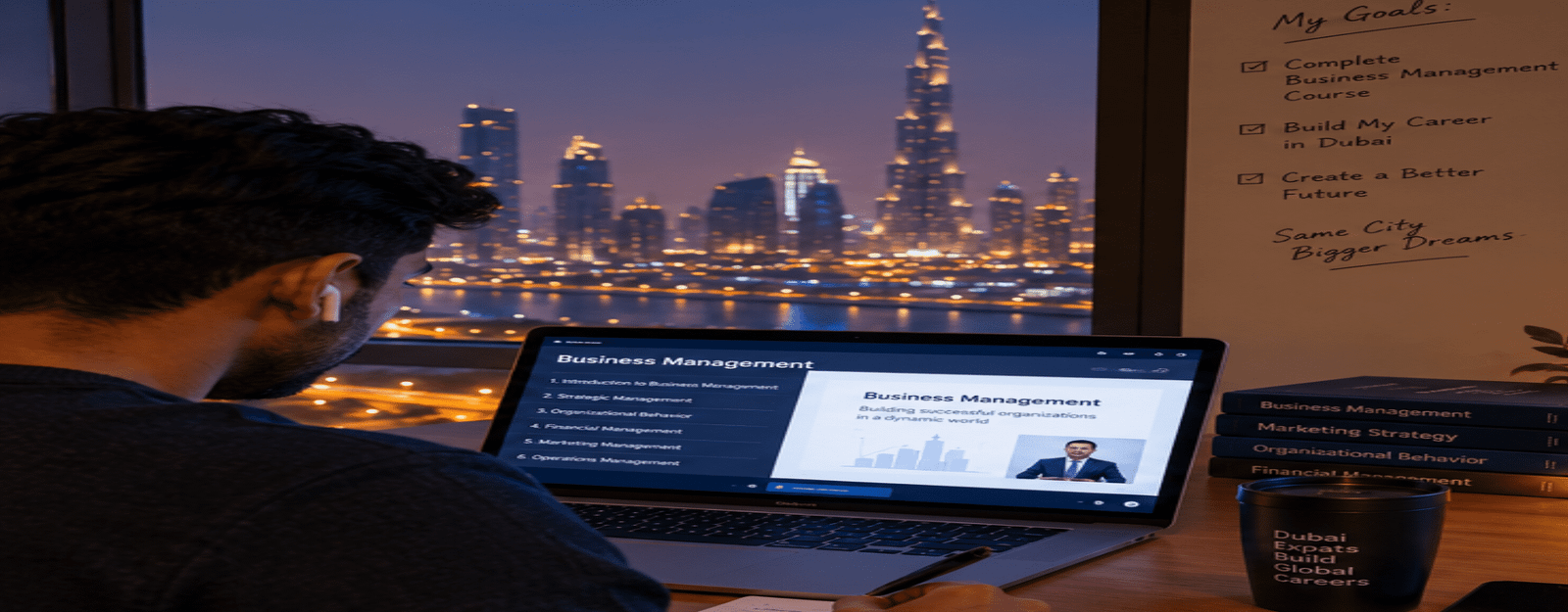From Working Expat to Business Manager: How to Study Business Management in Dubai While Working